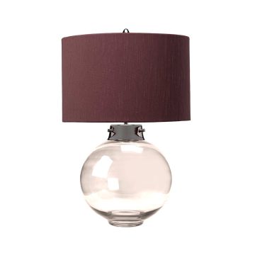 Elstead Lighting KARA DL-KARA-TL-SMOKE Stolna svjetiljka 1x60W/E27