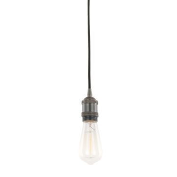 Italux CLASSO DS-M-034 MATT BLACK Visilica 1x60W/E27 IP20