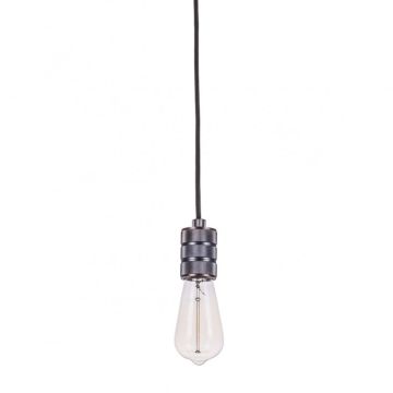 Italux MILLENIA DS-M-010-03 MATT BLACK Visilica 1x60W/E27 IP20