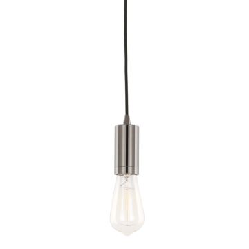 Italux MODERNA DS-M-038 SHINY BLACK Visilica 1x60W/E27 IP20