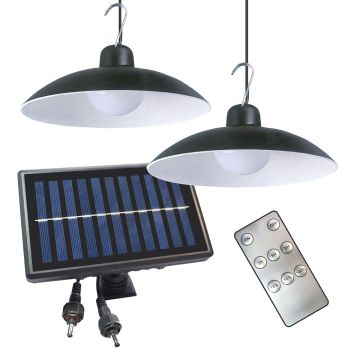 Eko Light SATURN EKO9151 Solarna svjetiljka 2x12W/LED 4000K 150lm IP44