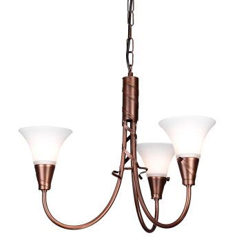 Elstead Lighting EMILY EM3-COPPER Luster 3x60W/E14