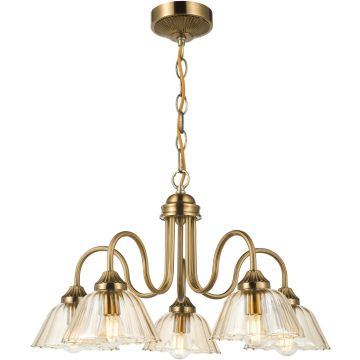 Dar Lighting Erika ERI0563 Visilica 5x40w/E14