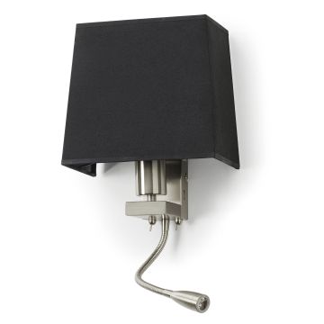 Novolux FIRENZE 507F-Y05X1B-35 Zidna svjetiljka 2x60W, 3W/E27, LED 240LM IP20