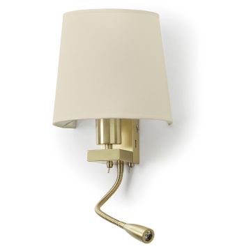 Novolux FIRENZE 507F-Y05X1B-46 Zidna svjetiljka 2x60W, 3W/E27, LED 240LM IP20