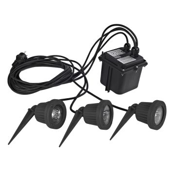 Novolux FOCUS 113B-G23X1B-02 Vrt reflektor 3x50W/GU5,3/MR16 IP68