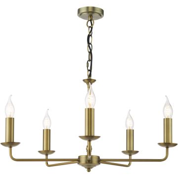 Dar Lighting Favian FAV0563 Luster 5x40w/E14