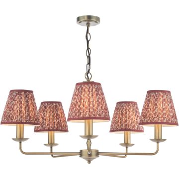 Dar Lighting Favian FAV0563-EST2625 Luster 5x40w/E14