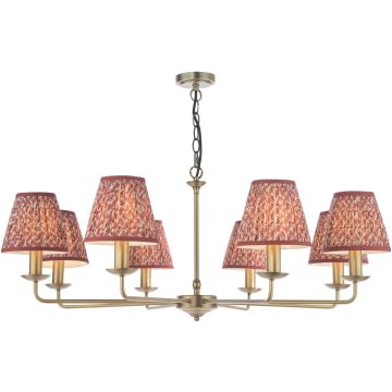 Dar Lighting Favian FAV0863-EST2625 Luster 8x40w/E14