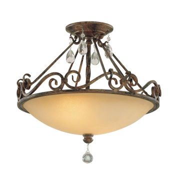 Feiss Chateau FE-CHATEAU-SF plafon sufitowy 2x60W/E27  