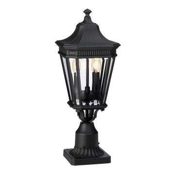 Feiss COTSWOLD LANE FE-COTSLN3-M-BK Stojeca svjetiljka 2x60W/E14 IP44