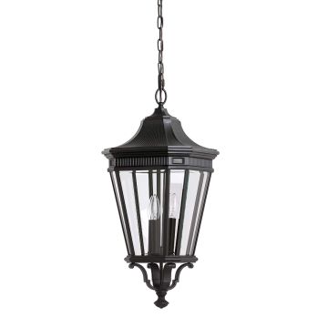 Feiss COTSWOLD LANE FE-COTSLN8-L-BK Visilica 3x60W/E14 IP23