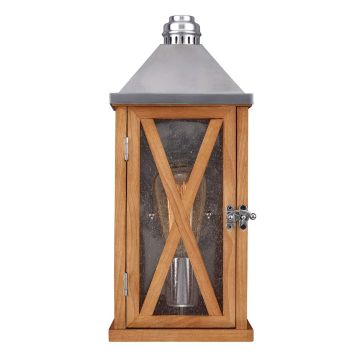 Feiss LUMIERE FE-LUMIERE-S2OAK Zidna svjetiljka 1x60W/E27 IP44