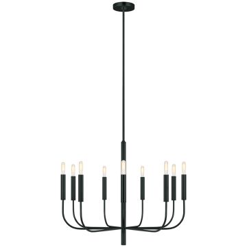 Generation Lighting Brianna FE-BRIANNA9-BK Luster 9x60W/E14