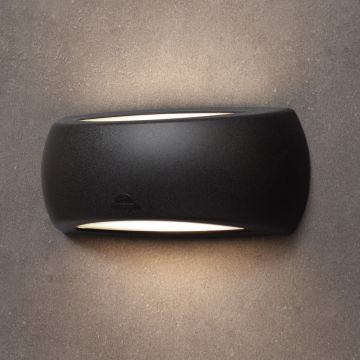 Fumagalli Francy FMG-FRANCY-BLK Zidna svjetiljka 1x23W/E27 2700K 800lm IP66