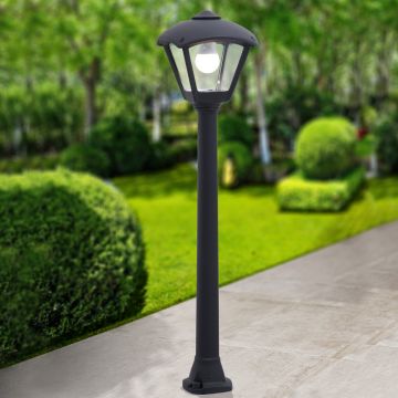 Fumagalli Giaffa FMG-GIAFFA-DARIO-BLK Stojeca svjetiljka 1x23W/E27 2700K 800lm IP55