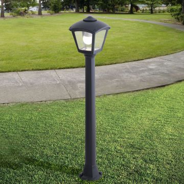 Fumagalli Giaffa FMG-GIAFFA-ROBY-BLK Stojeca svjetiljka 1x23W/E27 2700K 800lm IP55