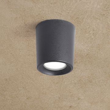 Fumagalli Livia FMG-LIVIA90-BLK Natkriveno downlight svjetlo 1x6W/G9 4000K-2700K 366lm IP55