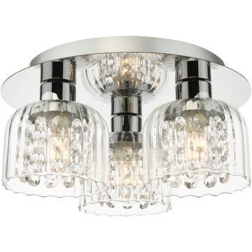 Dar Lighting Forseti FOR5350 Stropna svjetiljka 3x5w/G9 IP44