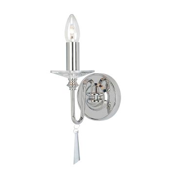 Elstead Lighting FINSBURY PARK FP1-POL-NICKEL Zidna svjetiljka 1x60W/E14