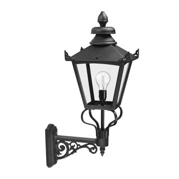 Elstead Lighting GRAMPIAN GB1-BLACK Zidna svjetiljka 1x150W/E27 IP23