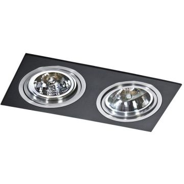 AZzardo SIRO AZ0772 Ugradbeno downlight svjetlo 2x50W/GU10 ES111