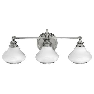 Hinkley Lighting AINSLEY HK-AINSLEY3-BATH Zidna svjetiljka 3x3,5W/G9 3x320LM IP44
