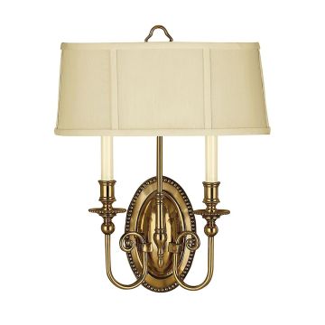 Hinkley Lighting CAMBRIDGE HK-CAMBRIDGE2-B Zidna svjetiljka 2x40W/E14