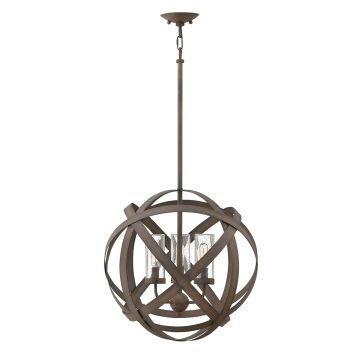 Hinkley Lighting CARSON HK-CARSON-3P Visilica 3x40W/E14 IP44