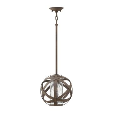 Hinkley Carson HK-CARSON-P lampa wisząca 1x40W/E27  IP44