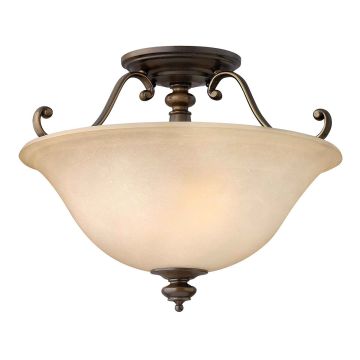 Hinkley Lighting DUNHILL HK-DUNHILL-SF Stropna svjetiljka 2x60W/E27