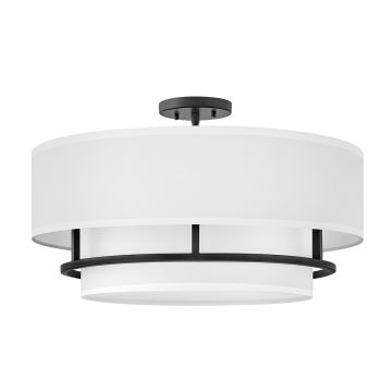 Hinkley Lighting Graham HK-GRAHAM-L-BK Stropna svjetiljka 4x40 W/E14