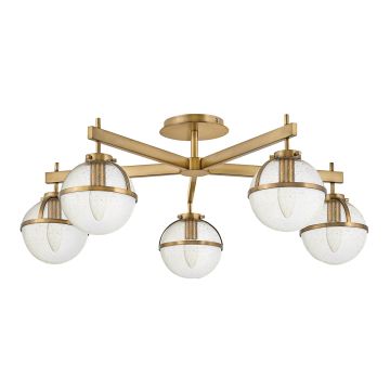 Hinkley Lighting Hollis HK-HOLLIS-5-C-HB Stropna svjetiljka 5x40 W/E14 ip44