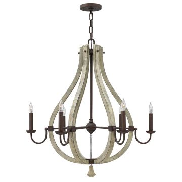 Hinkley Lighting MIDDLEFIELD HK-MIDDLEFIELD6 Luster 6x60W/E14