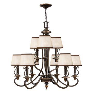 Hinkley Lighting PLYMOUTH HK-PLYMOUTH9 Luster 9x60W/E14