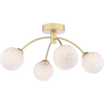 Dar Lighting Izzy IZZ0435-17 Stropna svjetiljka 4x40w/g9 ip20