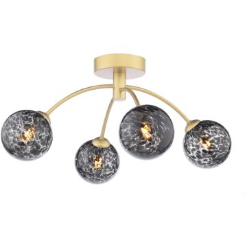 Dar Lighting Izzy IZZ0435-21 Stropna svjetiljka 4x40w/g9 ip20