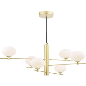 Dar Lighting Jasper JAS0635 Visilica 6x25w/g9
