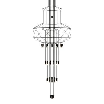 King Home FLUSSO JD0032-43P Visilica 43x3W/G9 3000K 1320LM IP20