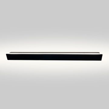 Light Prestige Bodo LP-789/1W 60 BK Zidna svjetiljka 1x12W/LED 3000K|4000K|6000K 1933lm IP54