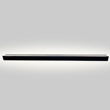 Light Prestige Bodo LP-789/1W 90 BK Zidna svjetiljka 1x12W/LED 3000K|4000K|6000K 2583lm IP54
