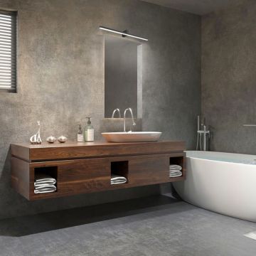 Light Prestige Nevada LP-778/1W XXL BK Zidna svjetiljka 1x32W/LED 4000K IP44