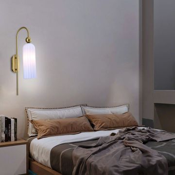 Light Prestige Piega LP-939/1W white Zidna svjetiljka 1x40W/E14 IP20
