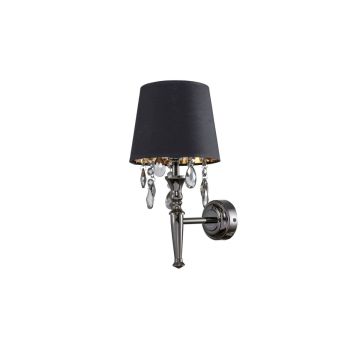 Light Prestige Vigo LP-0412/1W BK Zidna svjetiljka 1x40W/E14 IP20