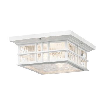 Elstead Lighting BEACON SQUARE KL-BEACON-SQUARE-F-WHT Plafonjera 2x60W/E27 IP44