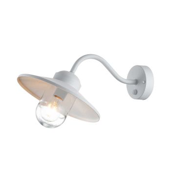 Elstead Lighting Klampenborg KLAMPENBORG-PIR-WHT kinkiet 1x60W/E27  IP44