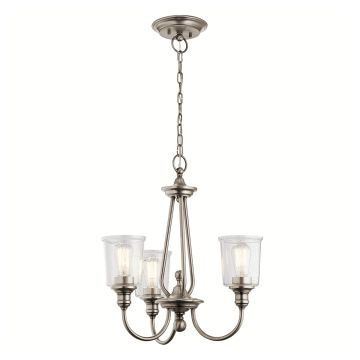 Elstead Lighting WAVERLY KL-WAVERLY3-CLP Luster 3x60W/E27