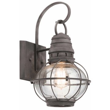 Kichler BRIDGEPOINT KL-BRIDGEPOINT-M Zidna svjetiljka 1x60W/E27 IP44