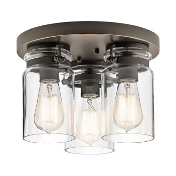 Kichler BRINLEY KL-BRINLEY-F-OZ Plafonjera 3x60W/E27