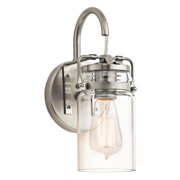 Kichler BRINLEY KL-BRINLEY1-NI Zidna svjetiljka 1x60W/E27